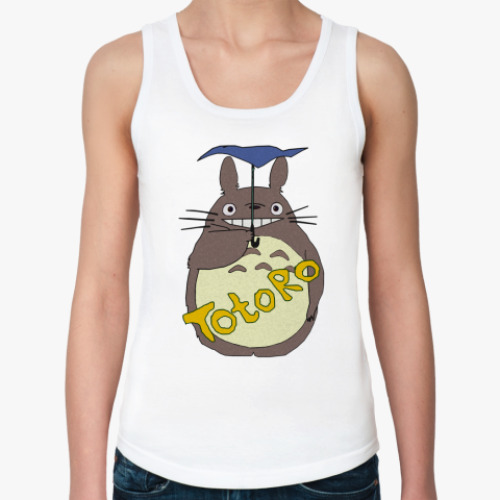 Женская майка с принтом Тотор