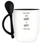 Кружка с ложкой