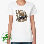 Женская футболка органик