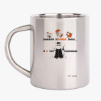 Кружка металлическая