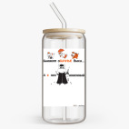 Банка с бамбуковой крышкой