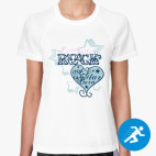 Женская спортивная футболка