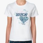 Классическая женская футболка ROCK