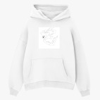 Толстовка худи оверсайз