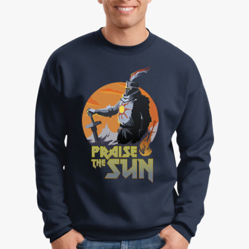 Свитшот с принтом Dark Souls