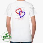 Женская футболка органик