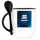 Кружка с ложкой