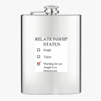 Фляжка стальная