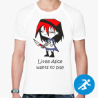 Мужская спортивная футболка