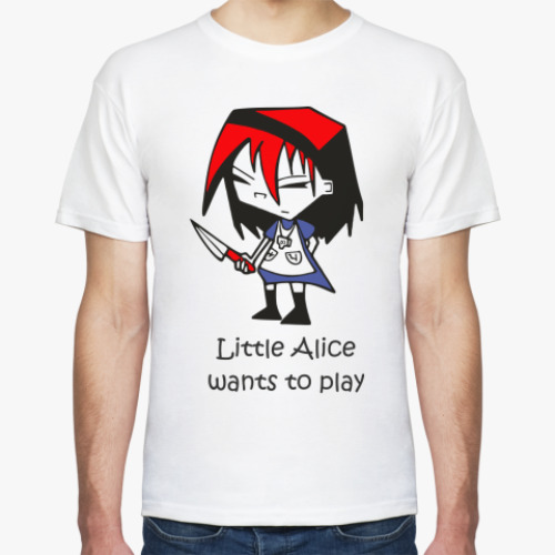 Футболка с принтом Alice