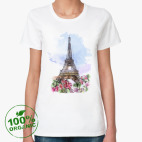 Женская футболка органик