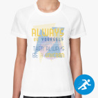 Женская спортивная футболка