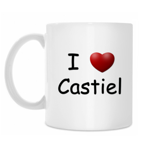 Кружка I Love Castiel