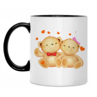 Кружка двухцветная