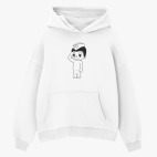 Толстовка худи оверсайз