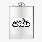 Фляжка стальная