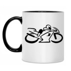 Кружка двухцветная