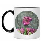 Кружка двухцветная