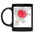 Кружка цветная UV-DTF