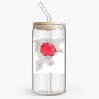 Банка с бамбуковой крышкой