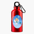 Металлическая бутылка 400 мл UV-DTF