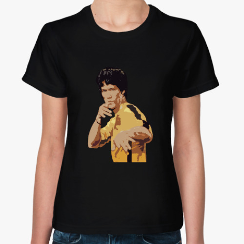 Женская футболка Bruce Lee