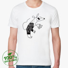 Мужская футболка органик