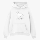 Толстовка худи оверсайз