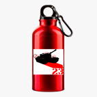 Металлическая бутылка 400 мл UV-DTF