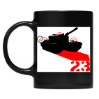 Кружка цветная UV-DTF