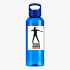 Прозрачная спортивная бутылка