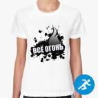 Женская спортивная футболка