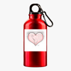 Металлическая бутылка 400 мл UV-DTF