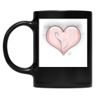 Кружка цветная UV-DTF