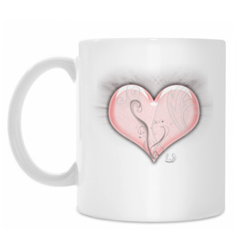 Кружка с принтом Love