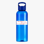 Прозрачная спортивная бутылка