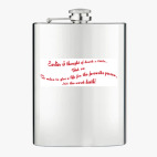 Фляжка стальная