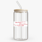 Банка с бамбуковой крышкой