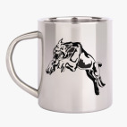 Кружка металлическая