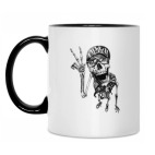 Кружка двухцветная