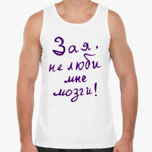 Майка с принтом Зая