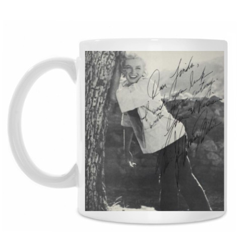 Кружка с принтом Мерилин Монро,актриса