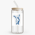 Банка с бамбуковой крышкой