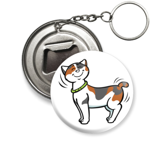Брелок-открывашка Кот-котофеич