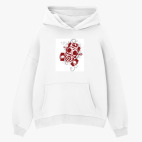 Толстовка худи оверсайз