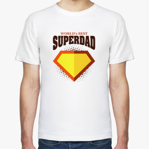 Футболка SUPERDAD world's best