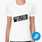 Женская спортивная футболка