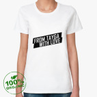 Женская футболка органик