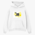 Толстовка худи оверсайз