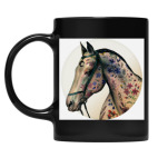 Кружка цветная UV-DTF